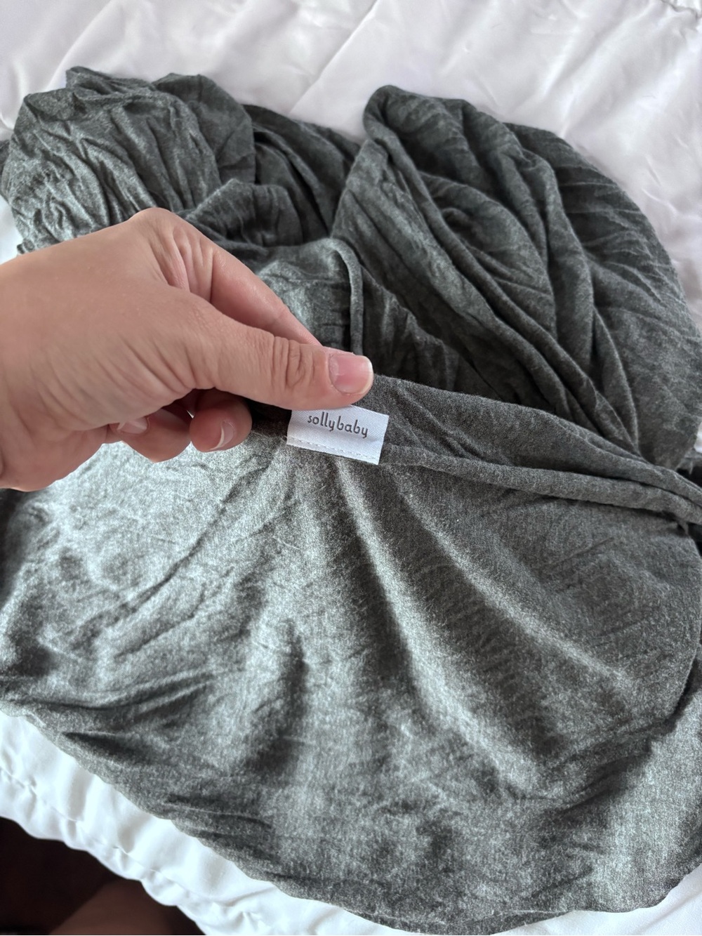 Solly Baby Gray Wrap Carrier